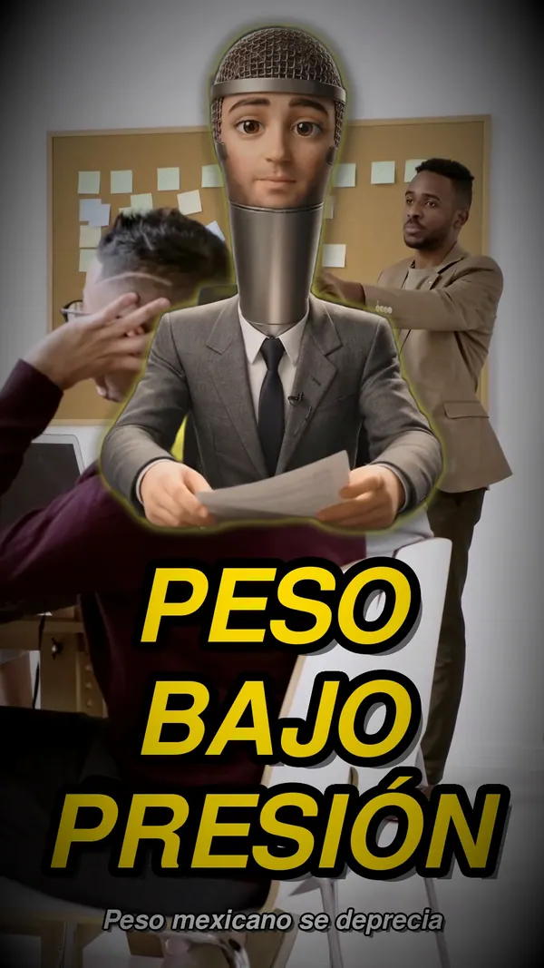 Peso mexicano se deprecia