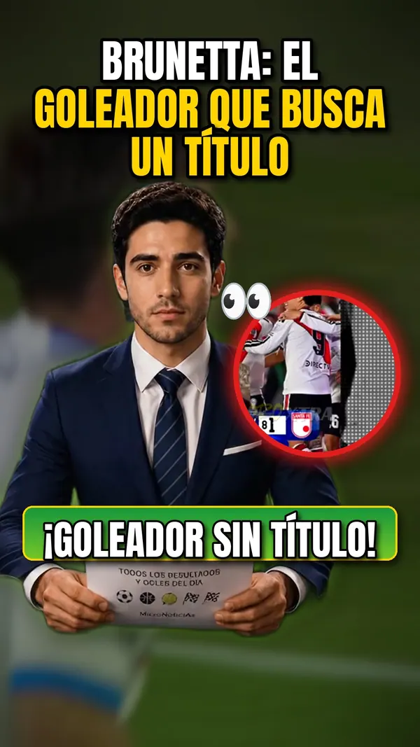 Brunetta: El goleador que busca un título