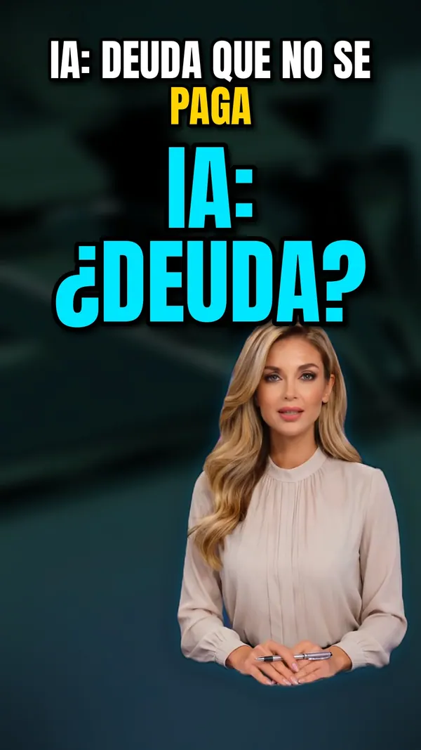 IA: Deuda que no se paga