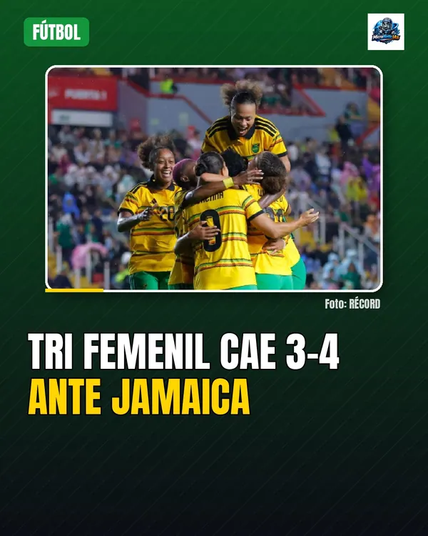 Tri Femenil cae 3-4 ante Jamaica