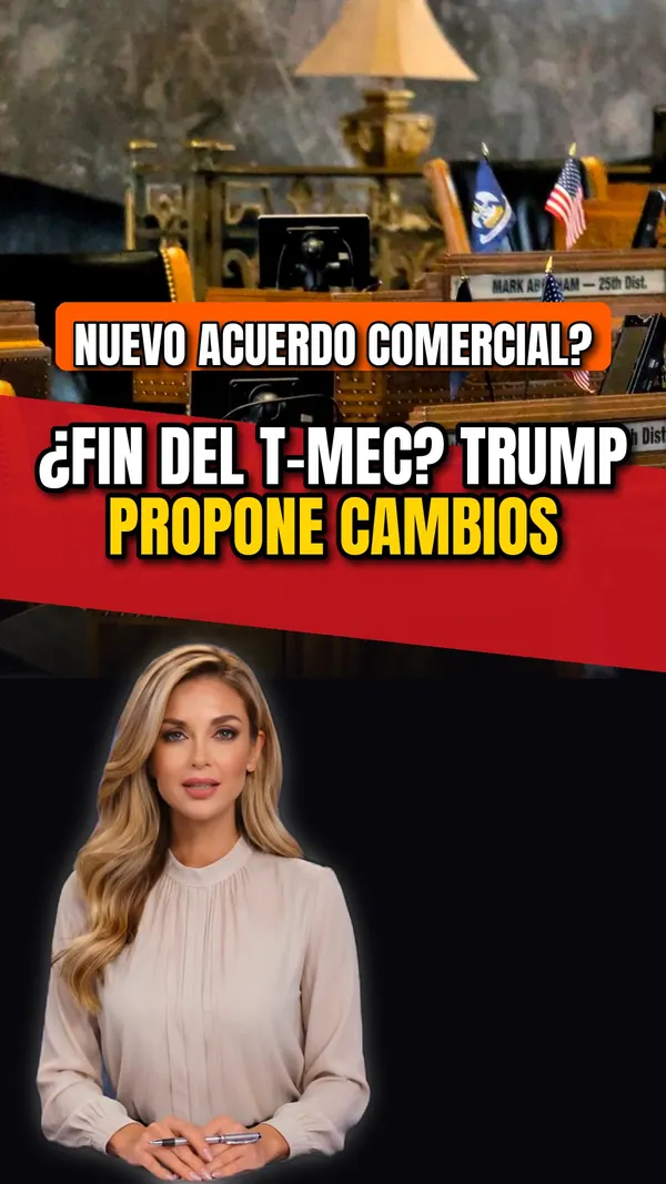 ¿Fin del T-MEC? Trump propone cambios