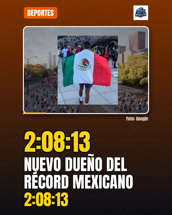 Nuevo dueño del récord mexicano 2:08:13