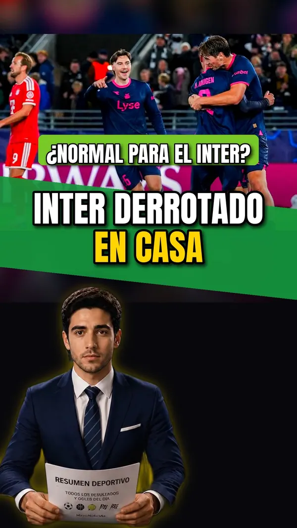 Inter derrotado en casa