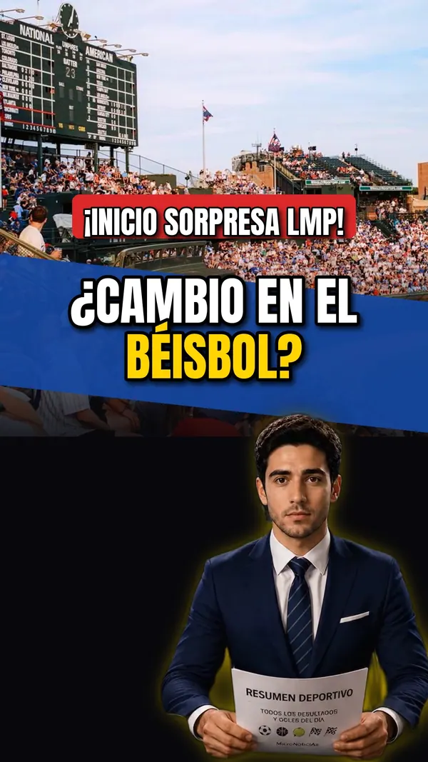 ¿Cambio en el béisbol?