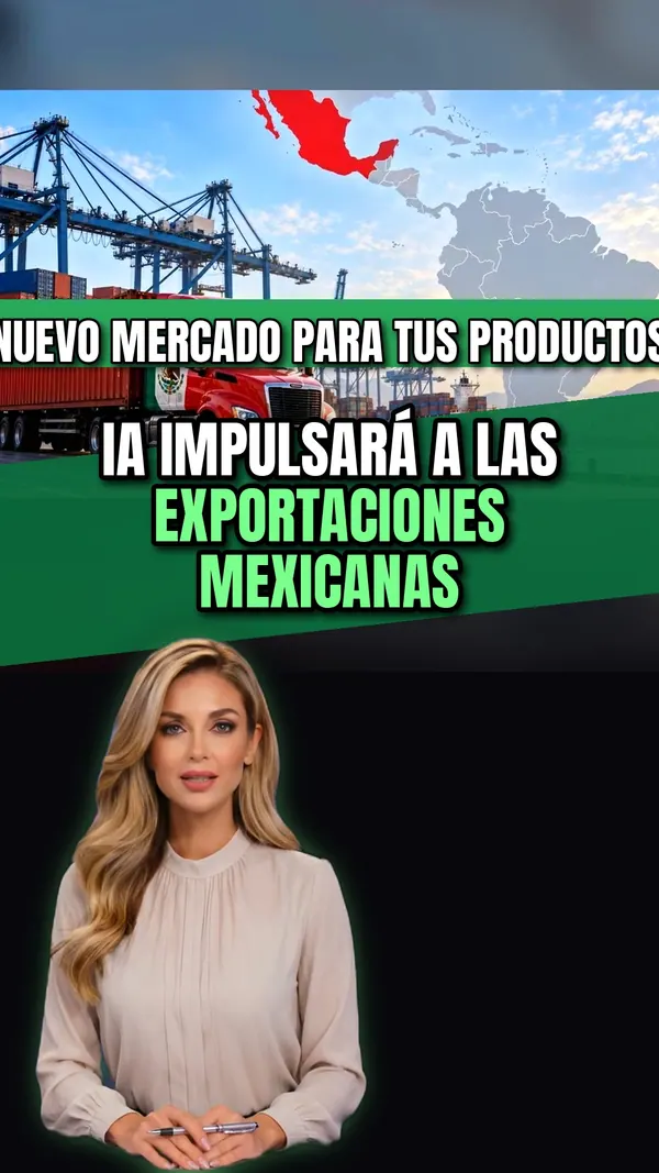 IA impulsará a las exportaciones mexicanas